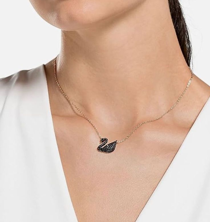 Black Swan Necklace