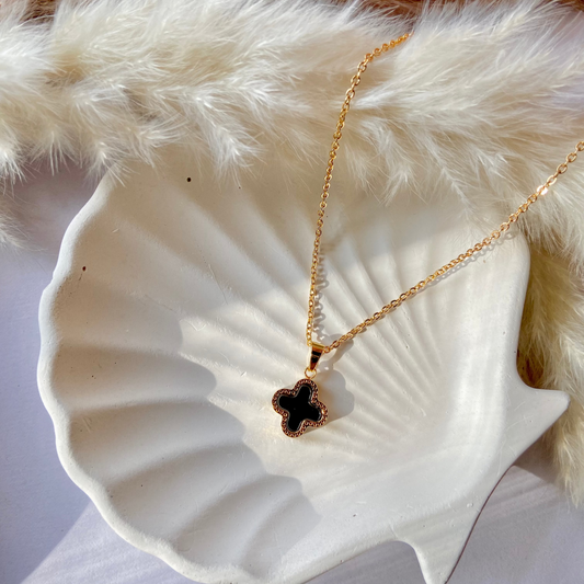 Black Clover Necklace