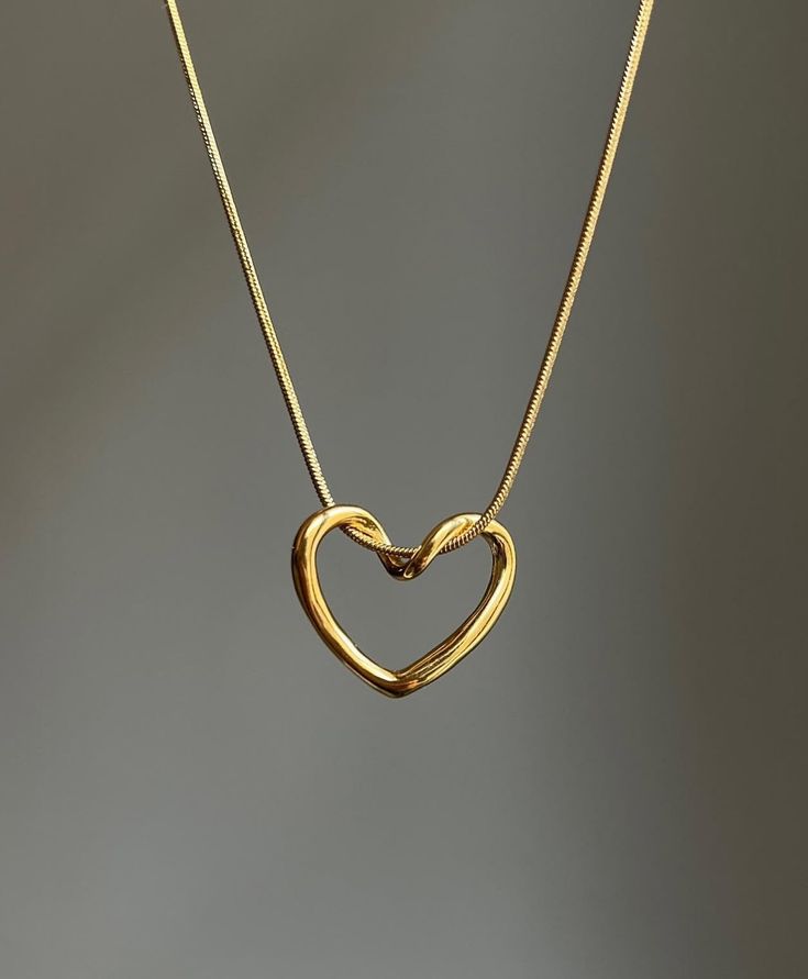 Golden Heart Necklace