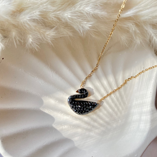 Black Swan Necklace
