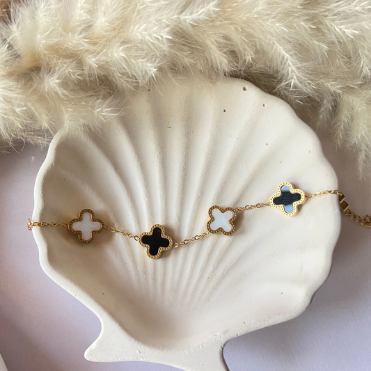 Dual Clover Bracelet