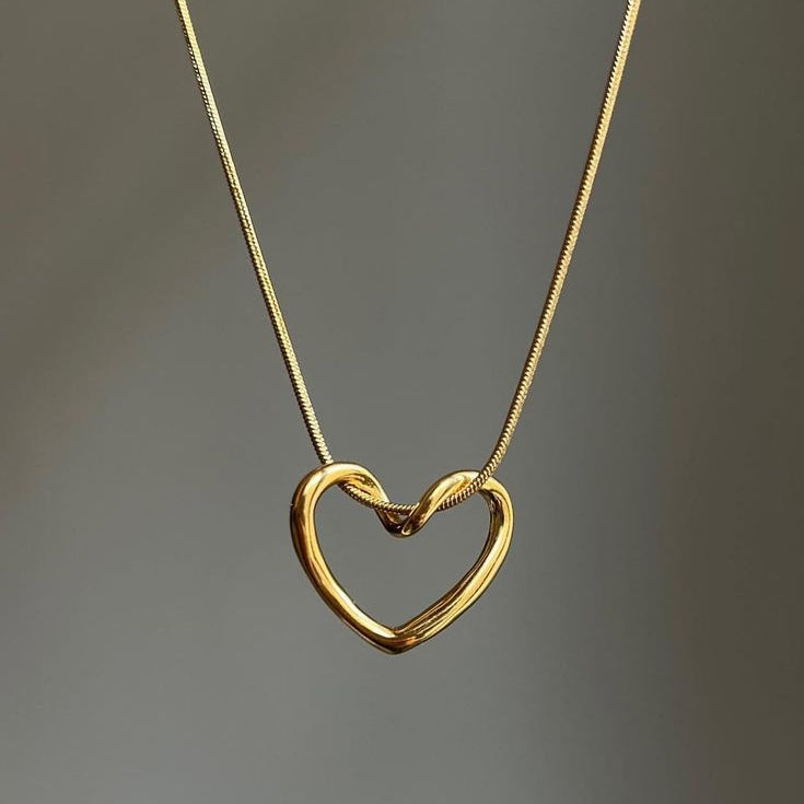 Golden Heart Necklace