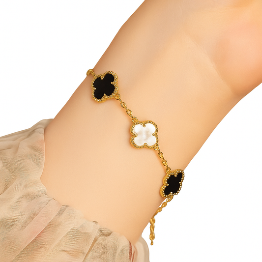 Dual Clover Bracelet